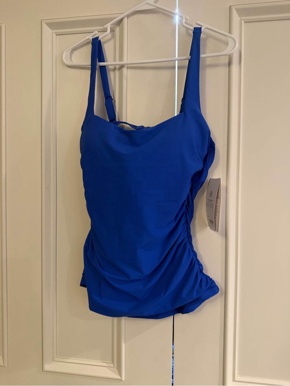 NWT: Athleta Square Neck Bra Cup Tankini